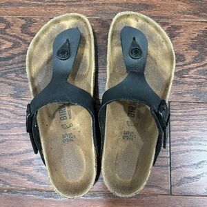 Birkenstock Gizeh size 35 - black leather